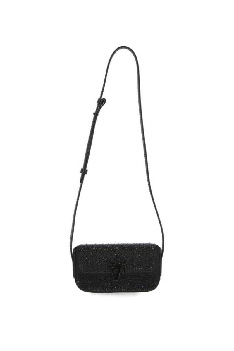 Palm Angels Phone Bag Black - Supplied FashionPALM ANGELS