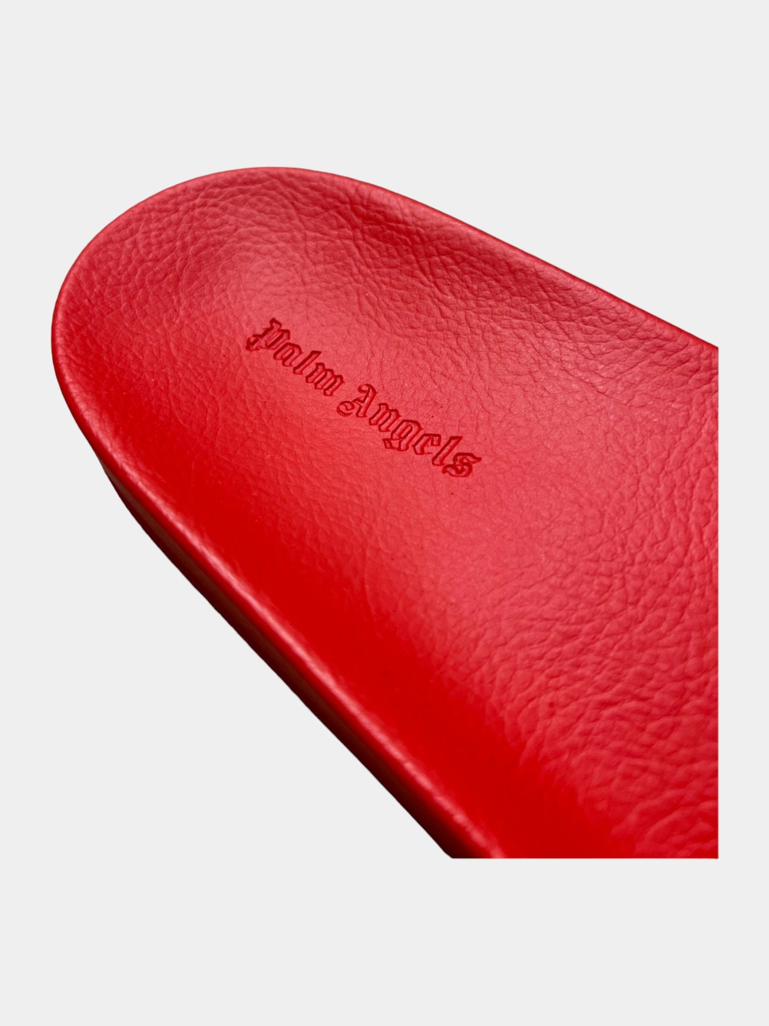 Palm Angels Red Pool Slides - Supplied LuxuryPalm Angels