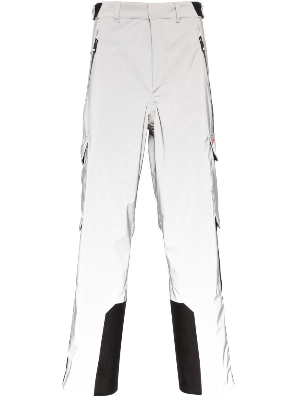 Palm Angels Reflective Ski Pants Silver / Black - Supplied FashionPALM ANGELS