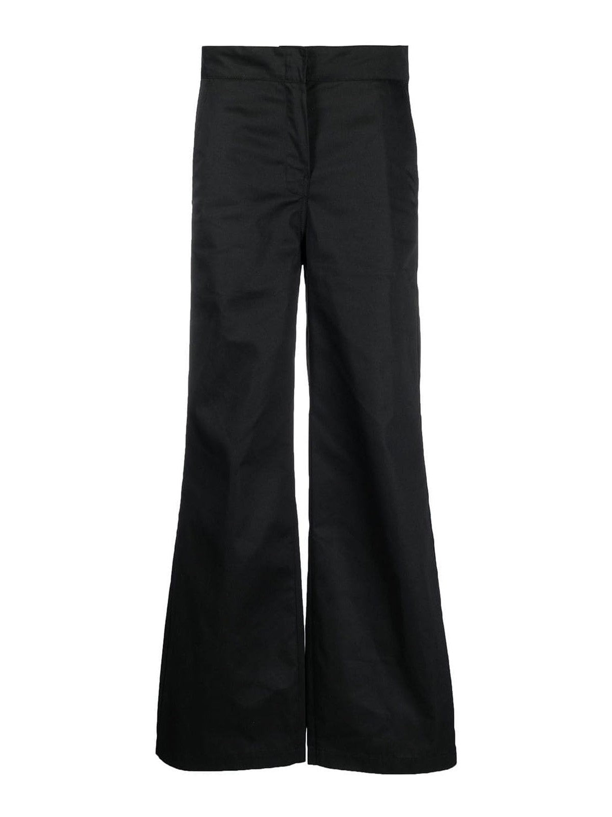 Palm Angels Reversed Wasitband Chino Pants Black - Supplied FashionPALM ANGELS