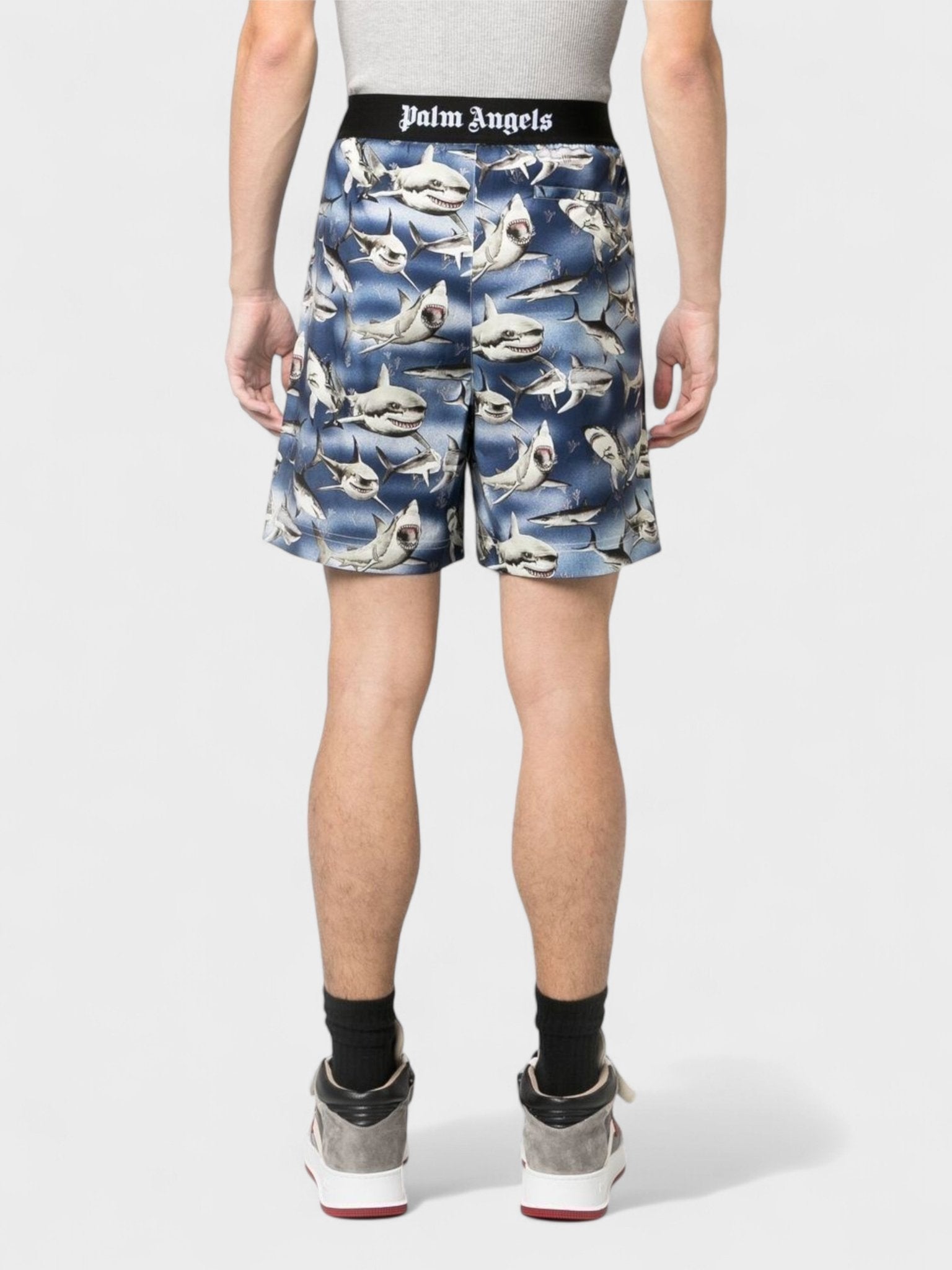 Palm Angels Sharks Easy Shorts - Supplied FashionPalm Angels
