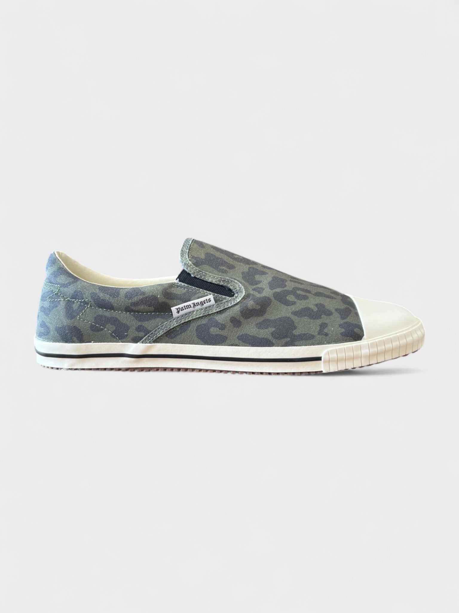 Palm Angels Square Slip On Vulc Camo Green - Supplied FashionPalm Angels
