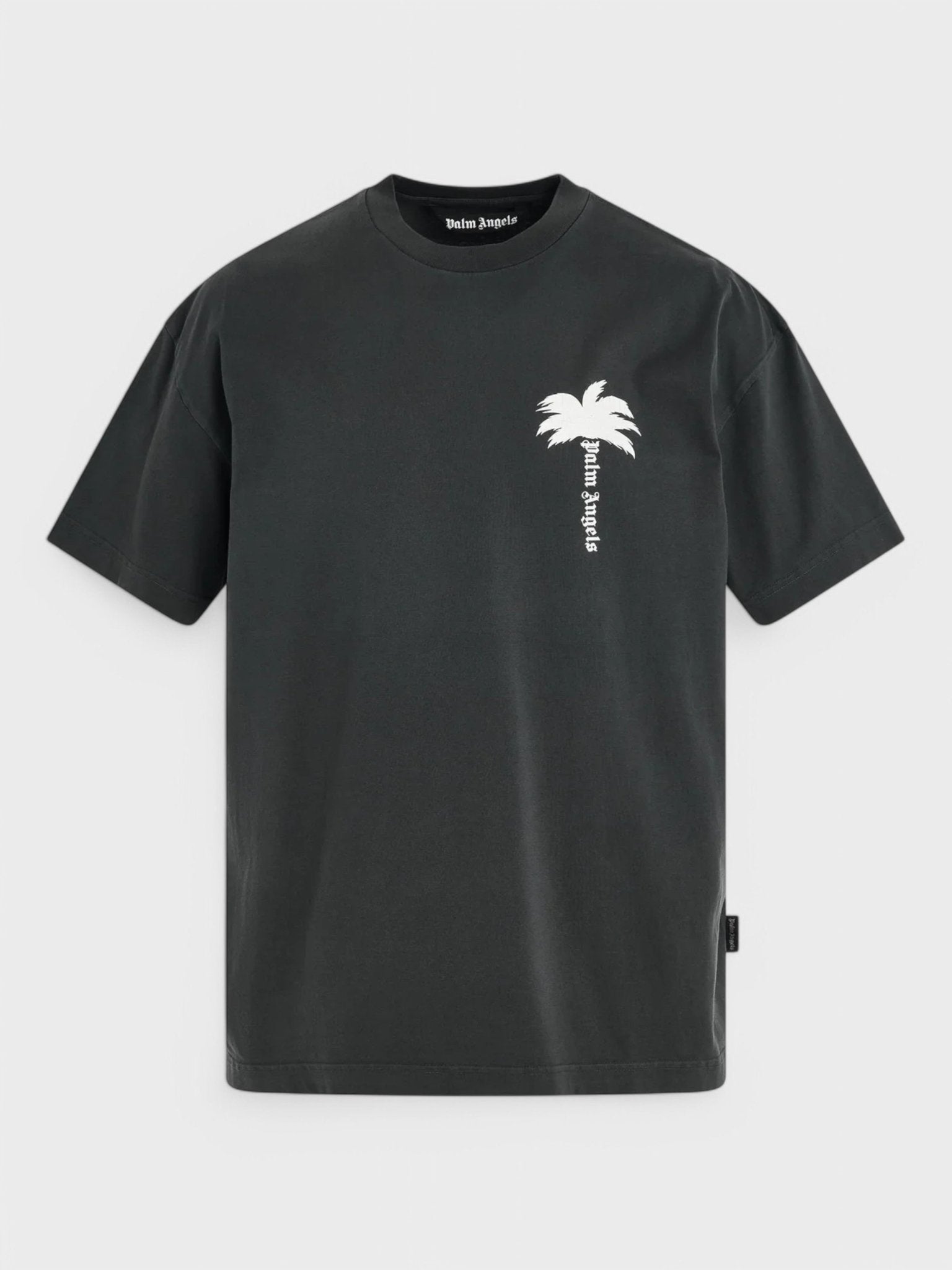 Palm Angels The Palm T-Shirt Dark Grey/Off White - Supplied FashionPALM ANGELS