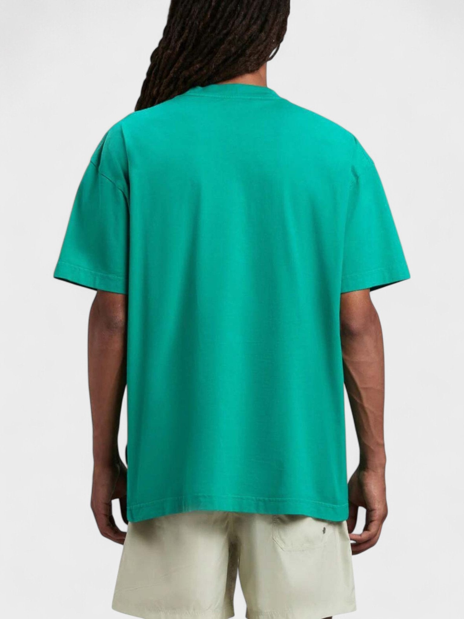 Palm Angels The Palm Tee Green White - Supplied FashionPalm Angels
