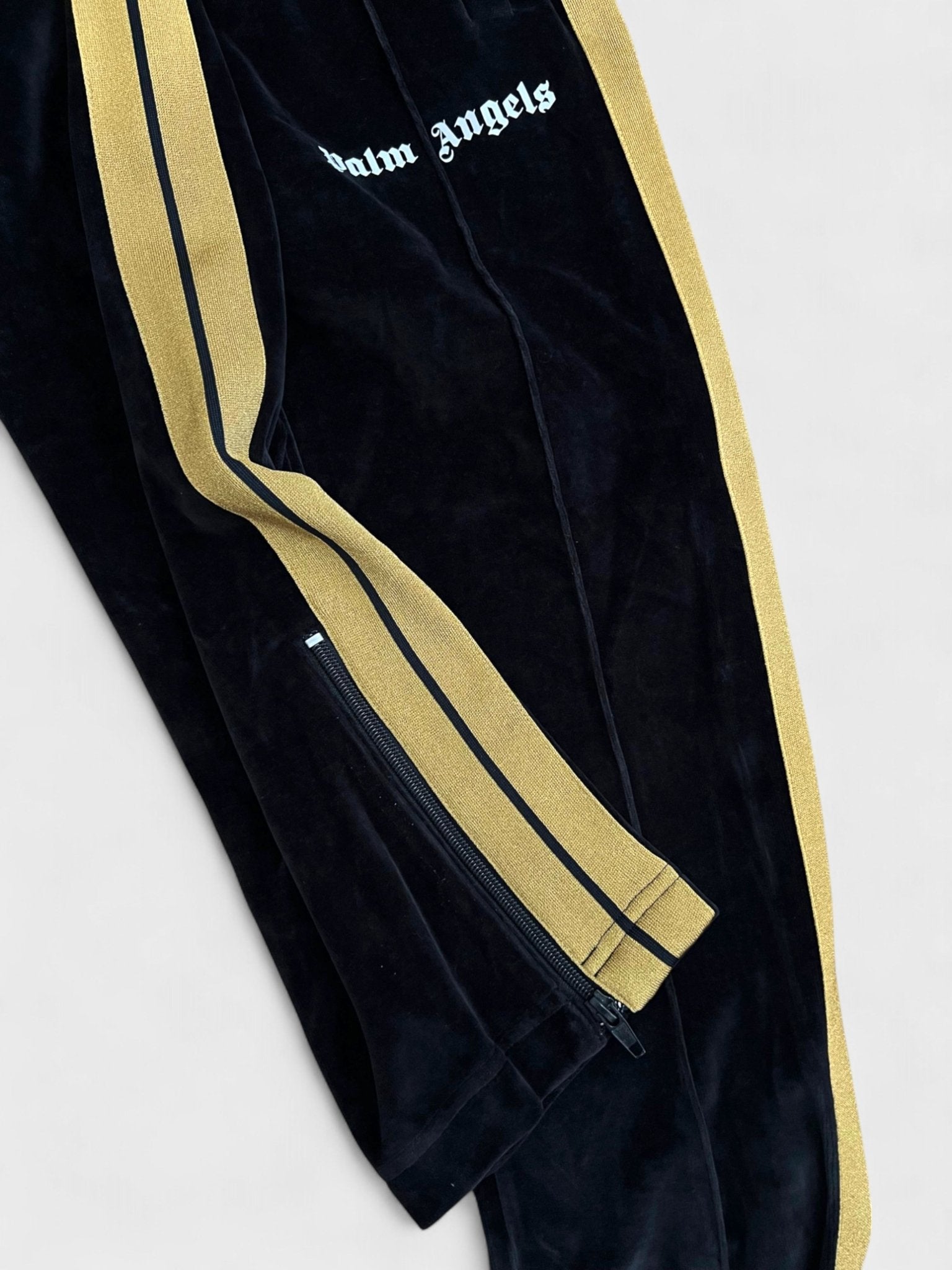 Palm Angels Track Pants Exclusive Dubai Black Gold - Supplied FashionPalm Angels