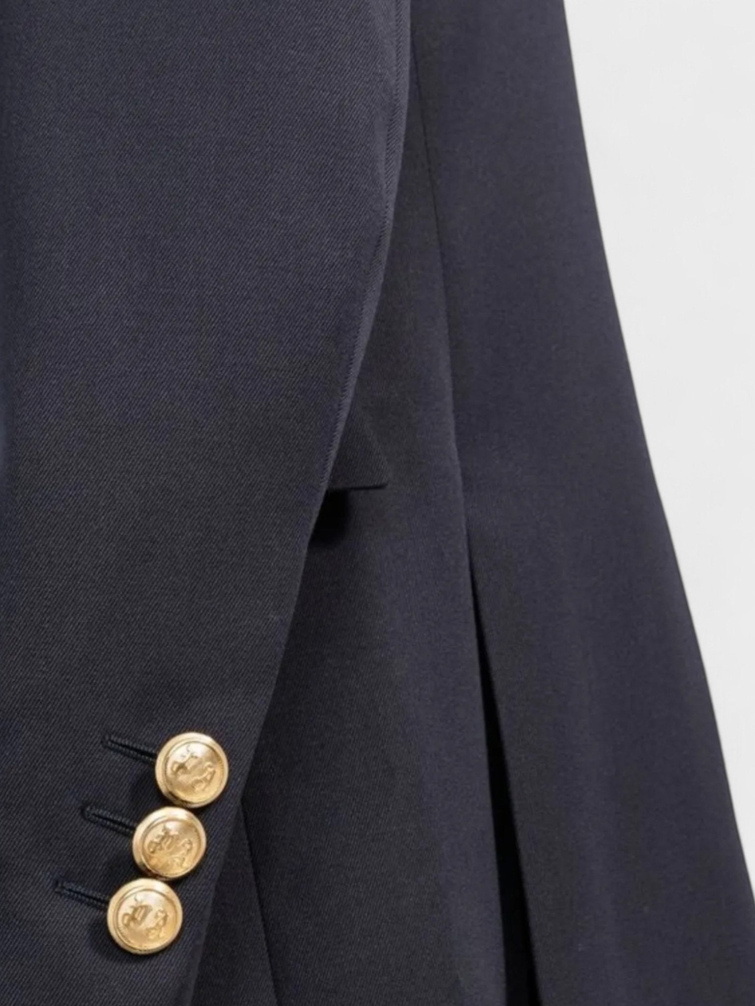 Palm Angels Waistband Double Jacket Navy Gold - Supplied FashionPalm Angels