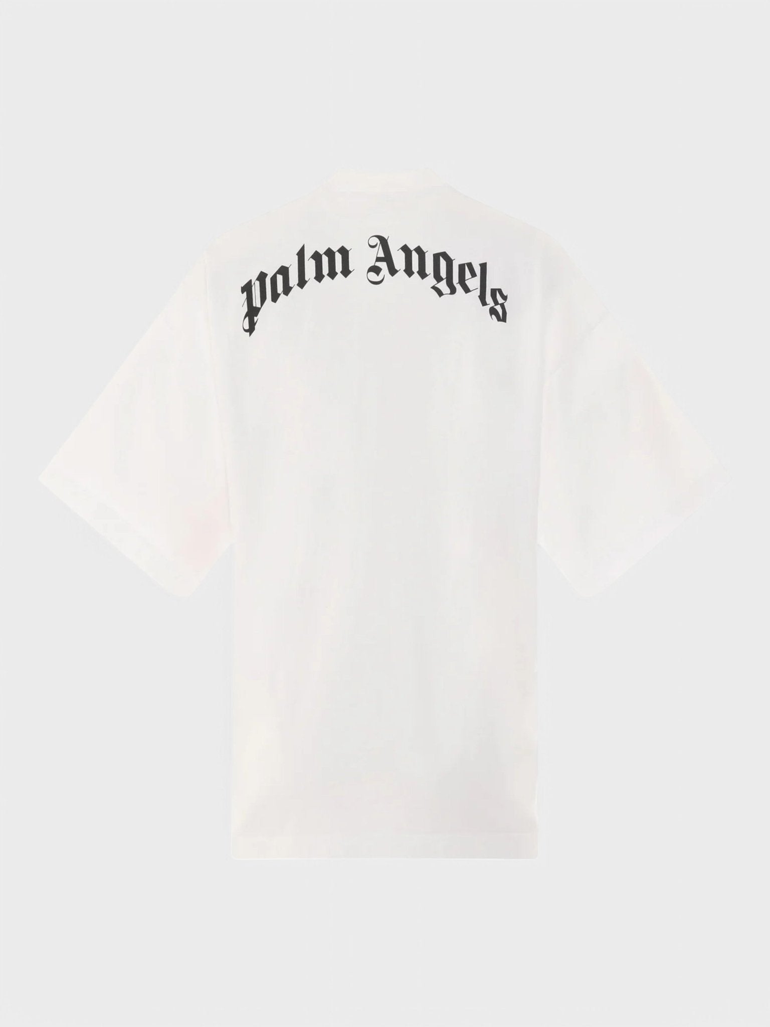 Palm Angels Womens Bear Loose T-Shirt White/Brown - Supplied FashionPALM ANGELS