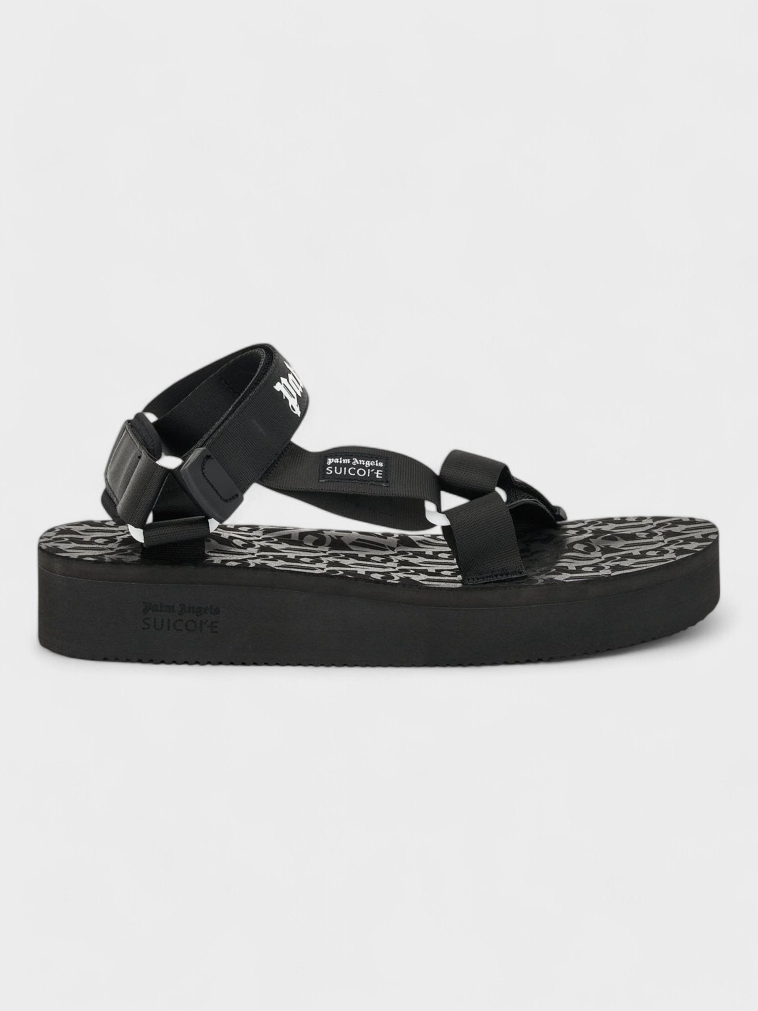 Palm Angels X Suicoke Depa Sandals Black - Supplied FashionPalm Angels