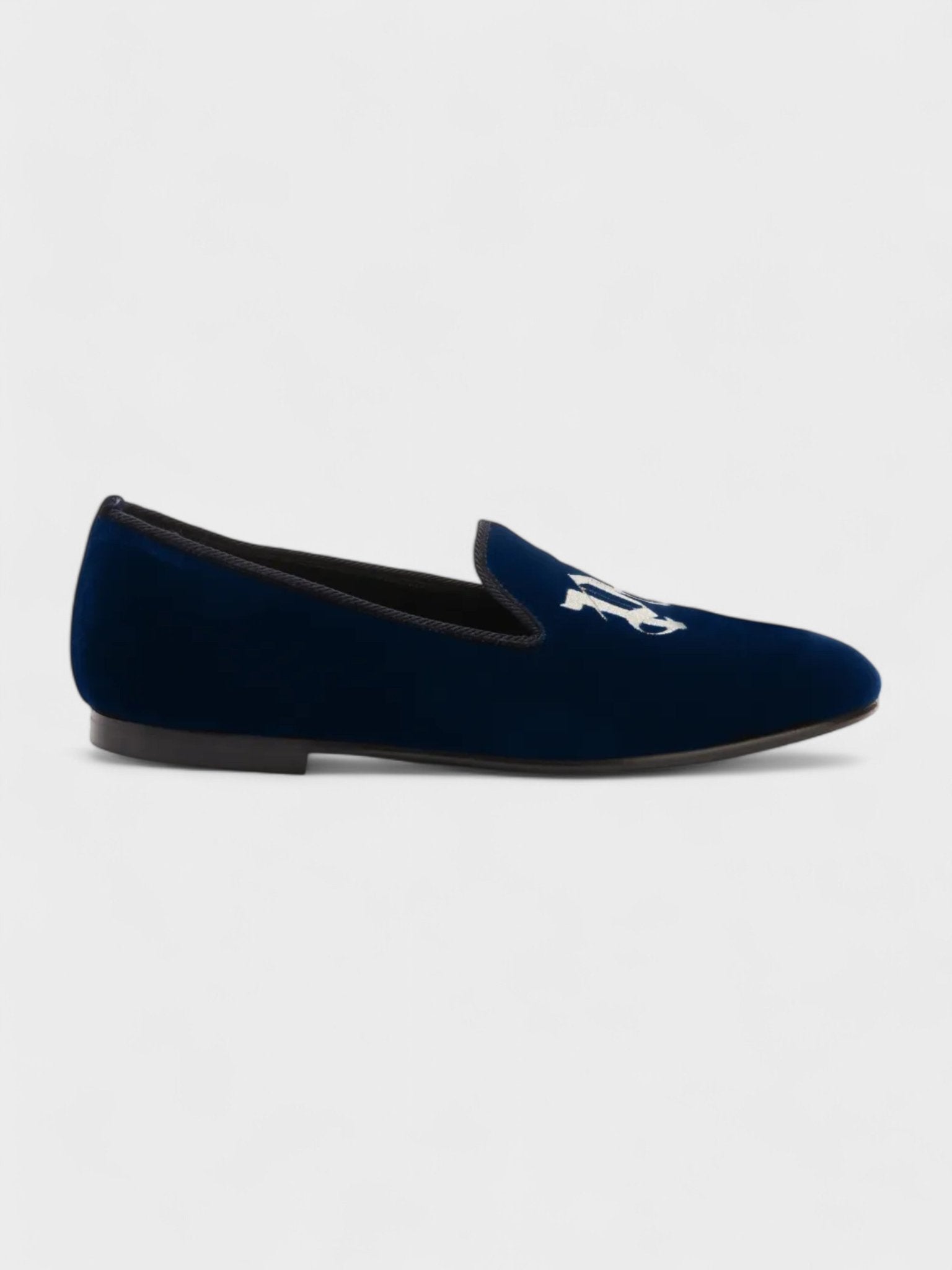 Palm AngelsPa Monogram Slip - On Dark Blue - Supplied FashionPalm Angels