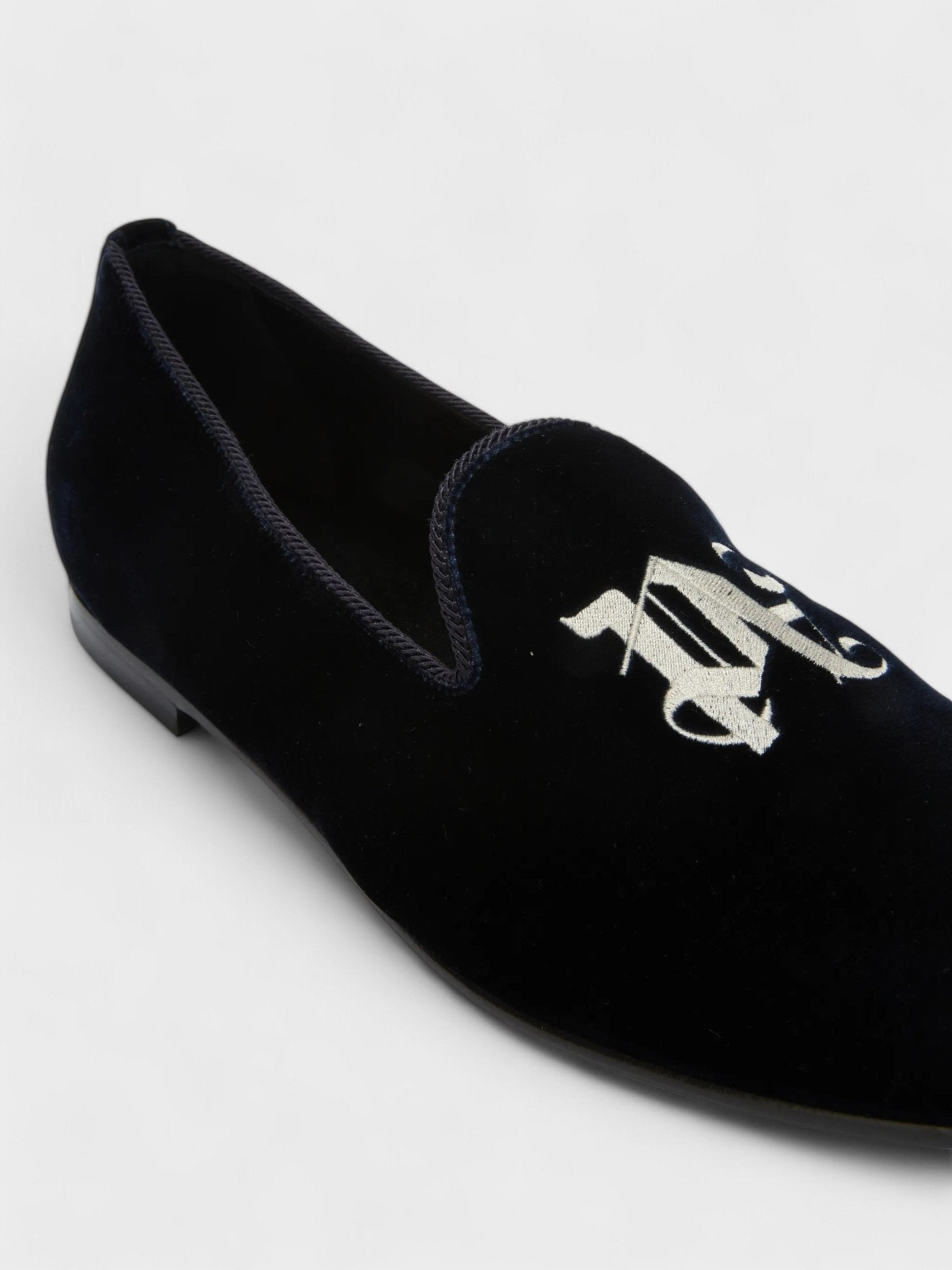 Palm AngelsPa Monogram Slip - On Dark Blue - Supplied FashionPalm Angels