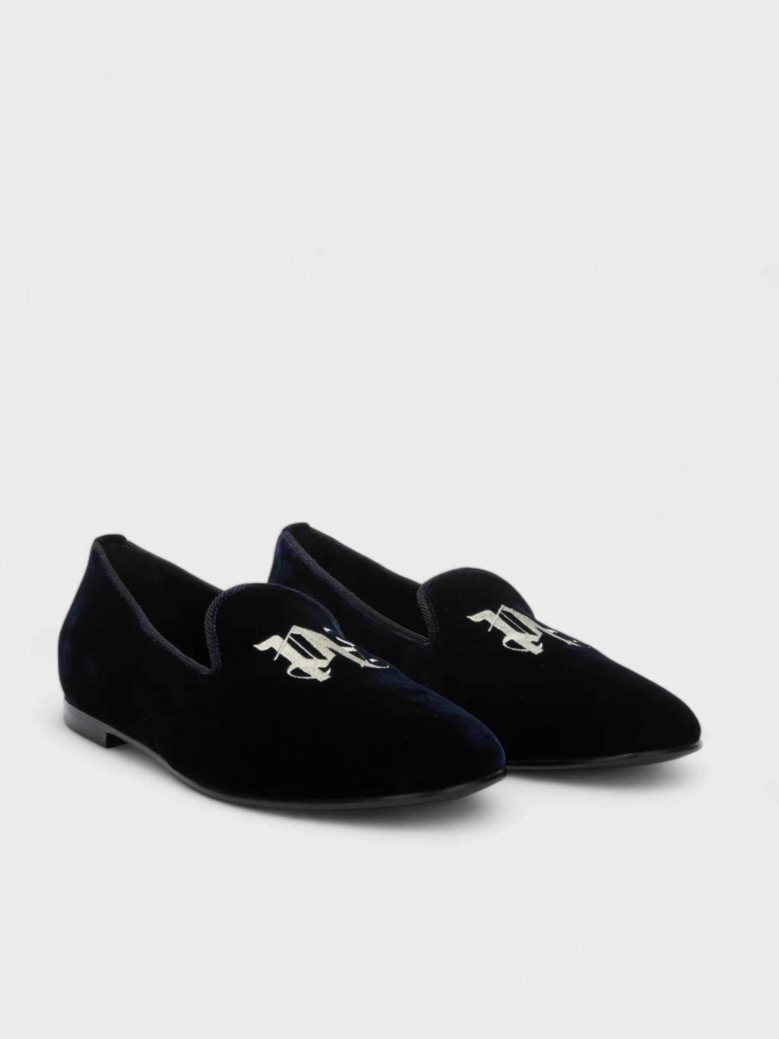 Palm AngelsPa Monogram Slip - On Dark Blue - Supplied FashionPalm Angels