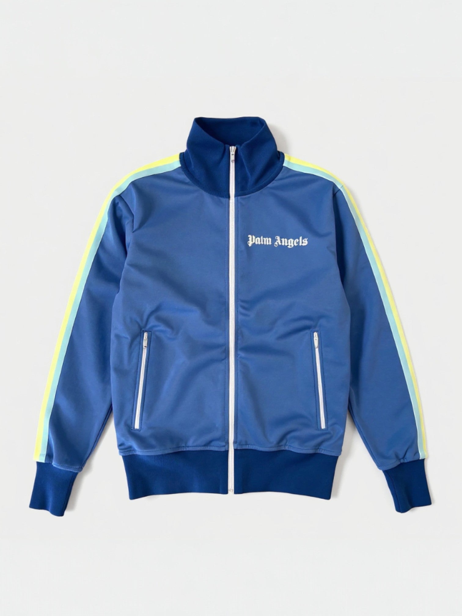 Palm Angels Track Jacket Blue Rainbow