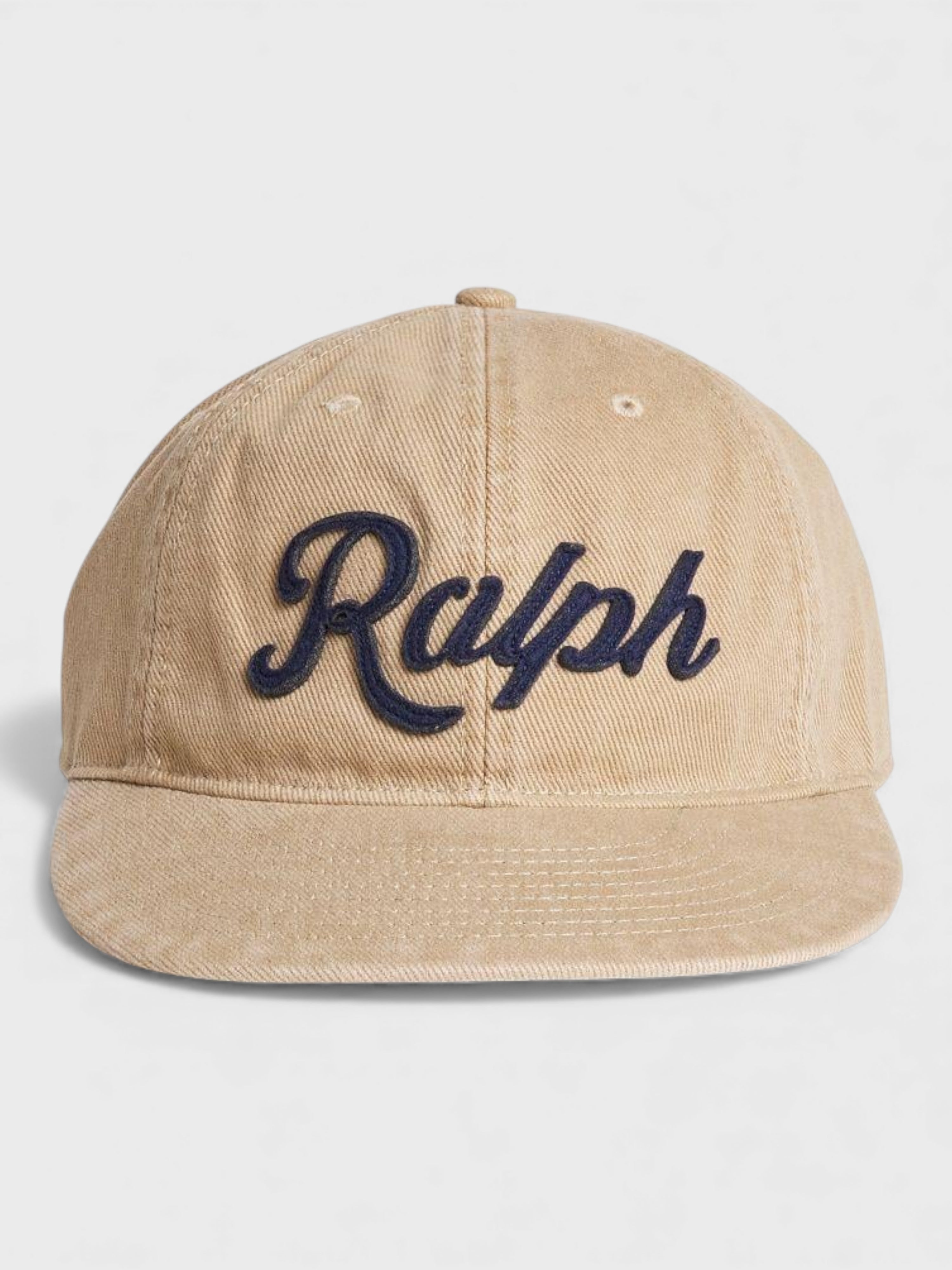 Polo Ralph Lauren Appliquéd Twill Ball Cap Café Tan
