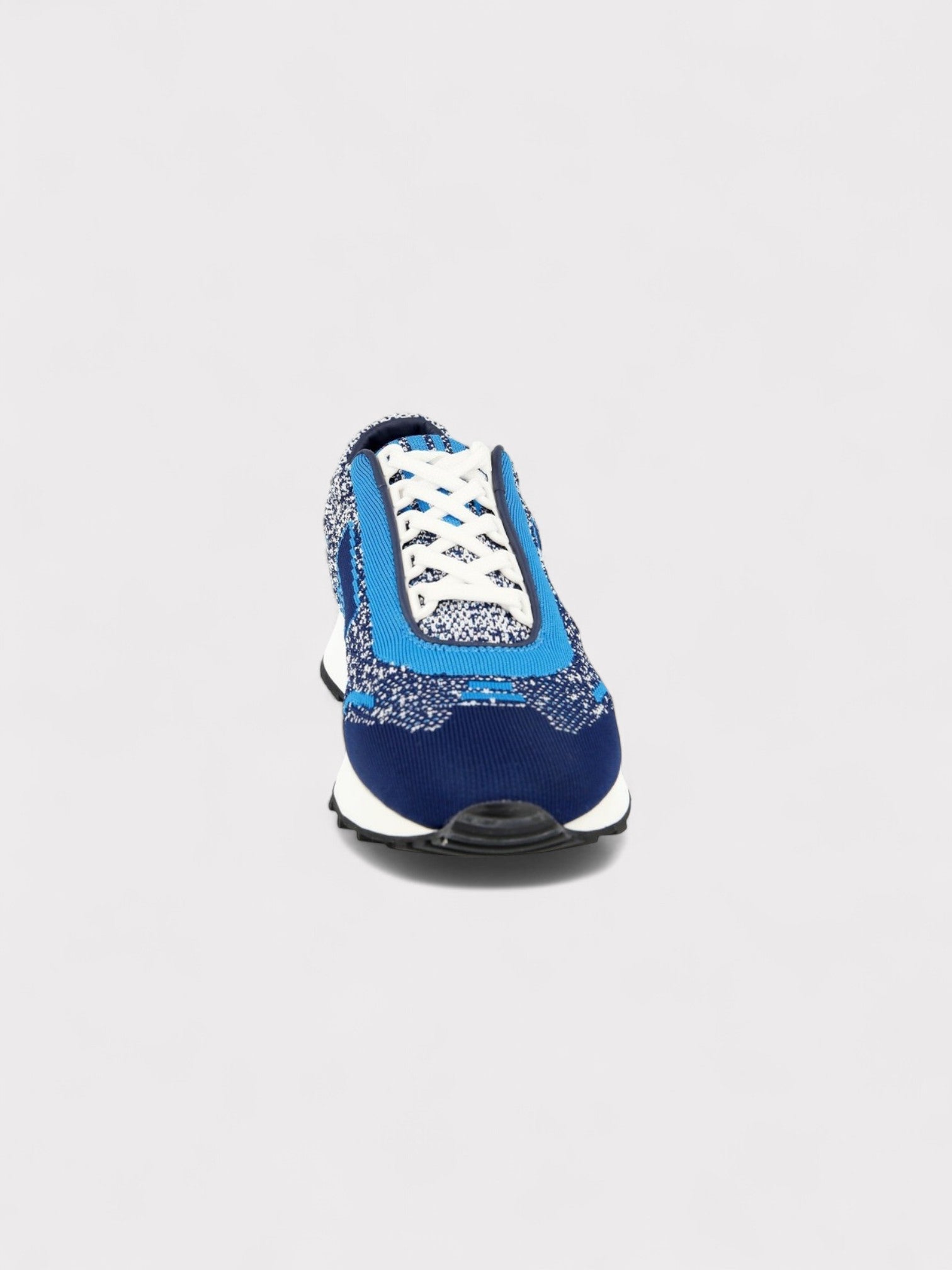 Prada Knit Milano 70 Trainers Blue - Supplied FashionPrada