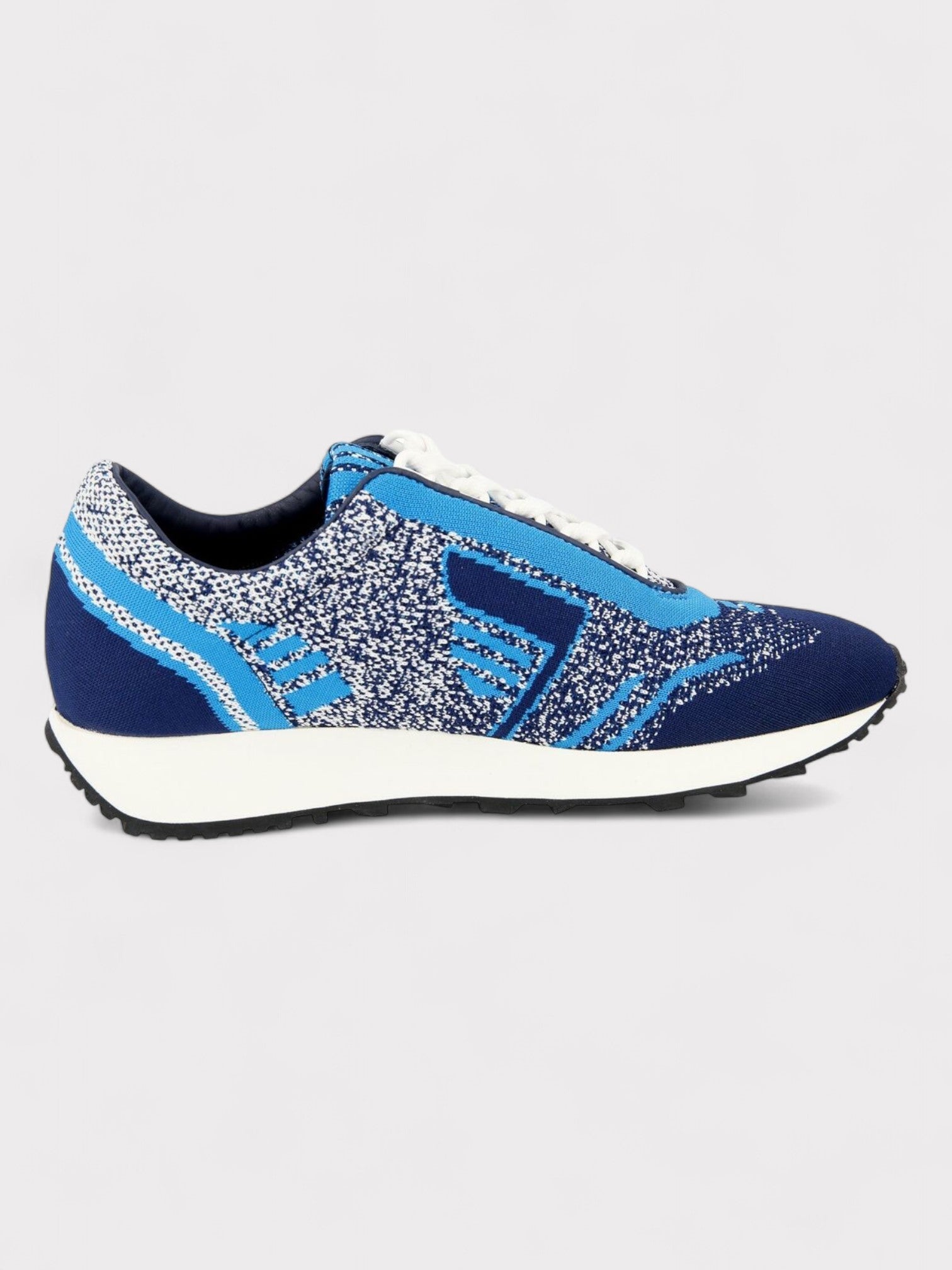 Prada Knit Milano 70 Trainers Blue - Supplied FashionPrada