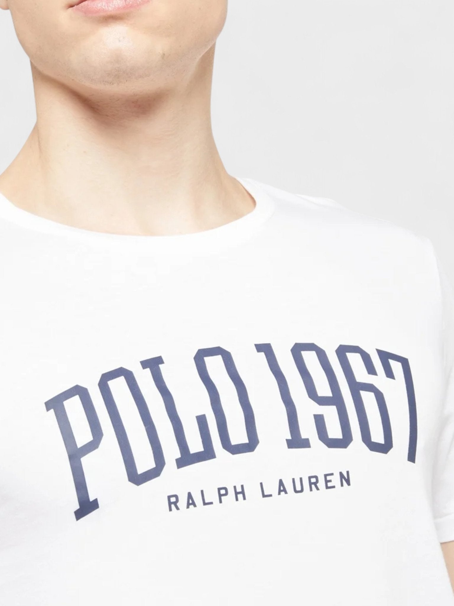 Ralph Lauren Logo Slim Fit T-Shirt White - Supplied FashionRalph Lauren