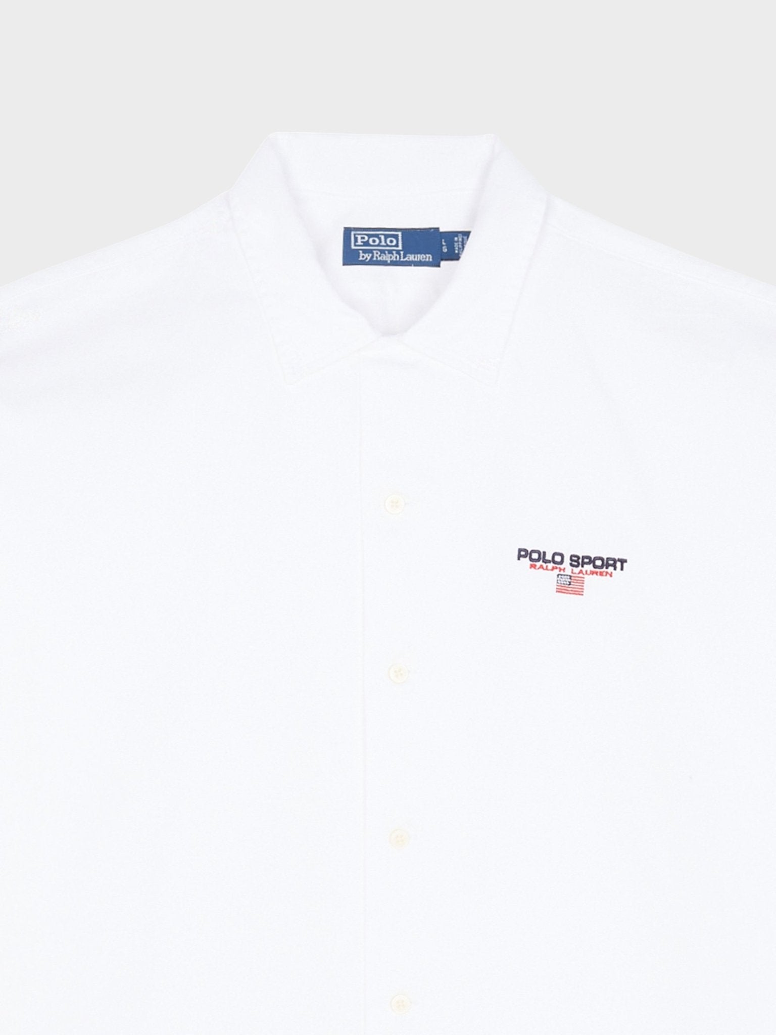 Ralph Lauren Polo Sport Big Fit Shirt White - Supplied FashionRalph Lauren