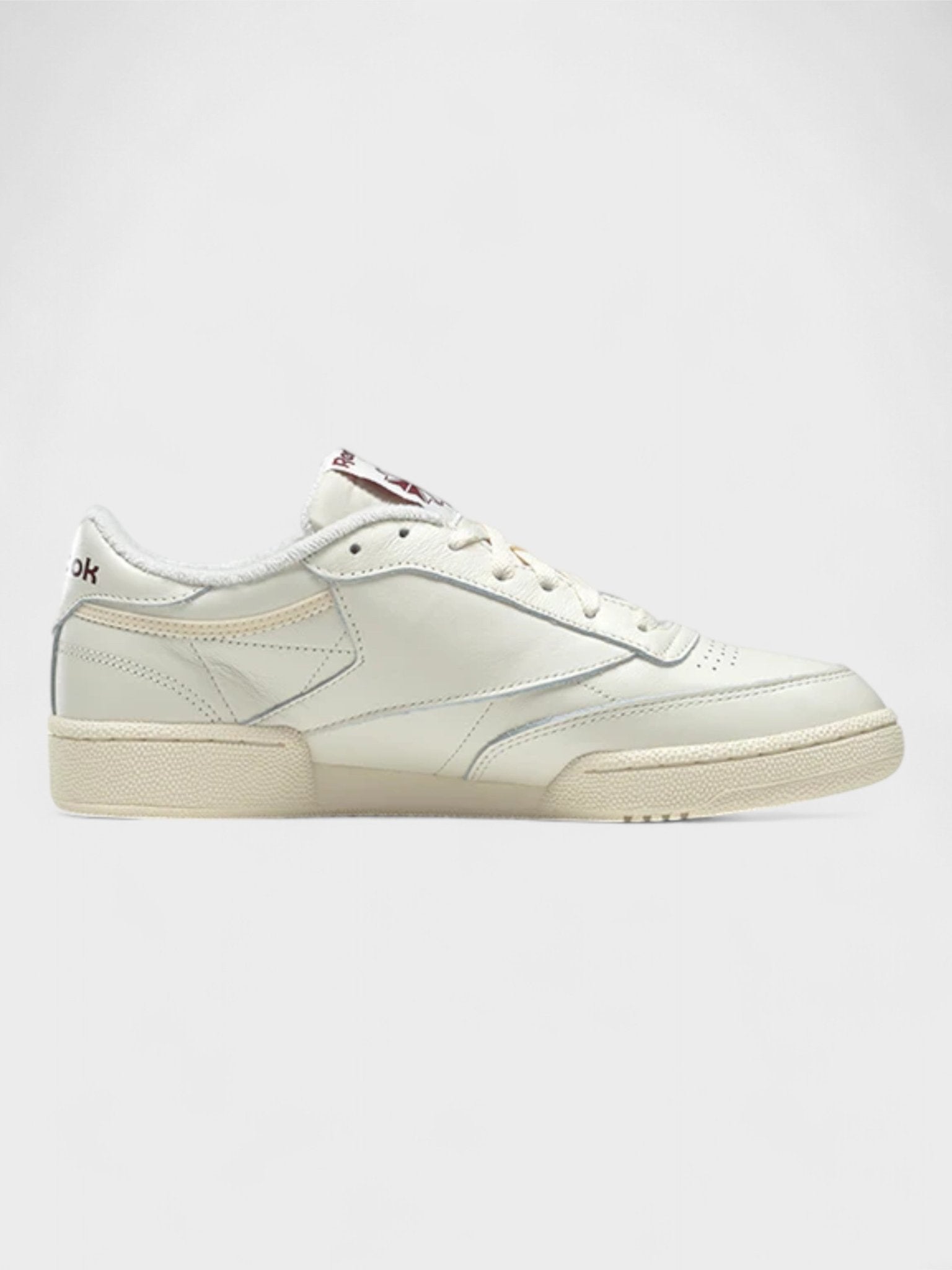 Reebok Club C 85 Classic White Collegiate Burgundy - Supplied FashionReebok