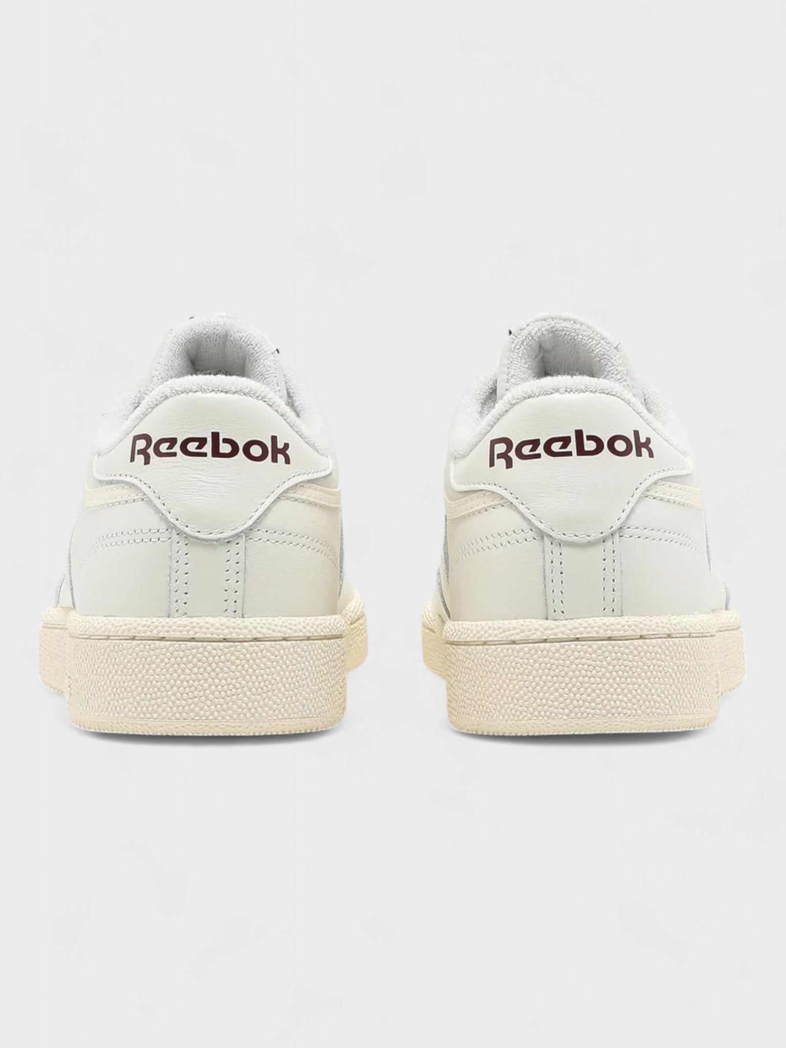 Reebok Club C 85 Classic White Collegiate Burgundy - Supplied FashionReebok