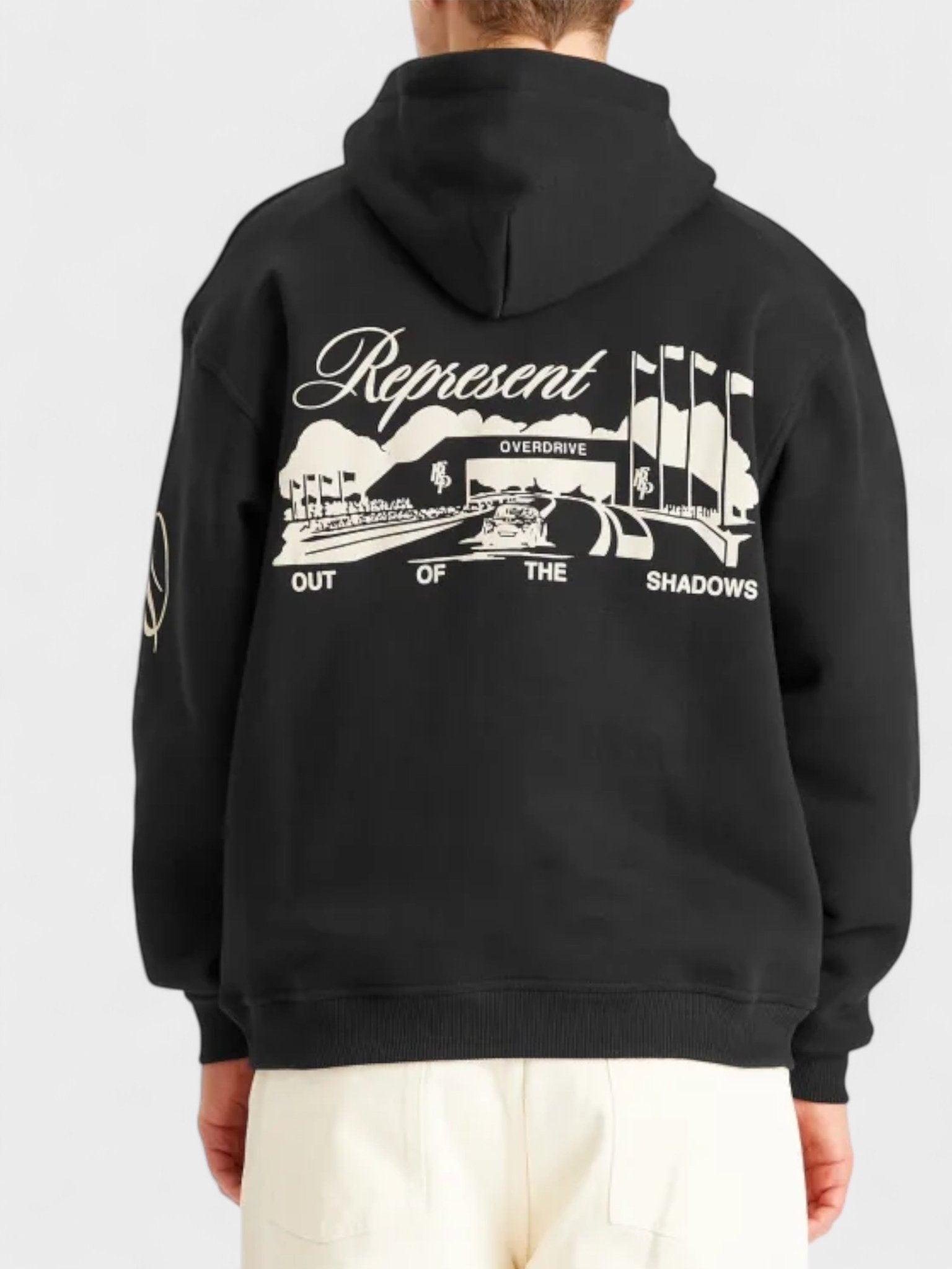 Represent Raceway Hoodie Black - Supplied FashionRepresent