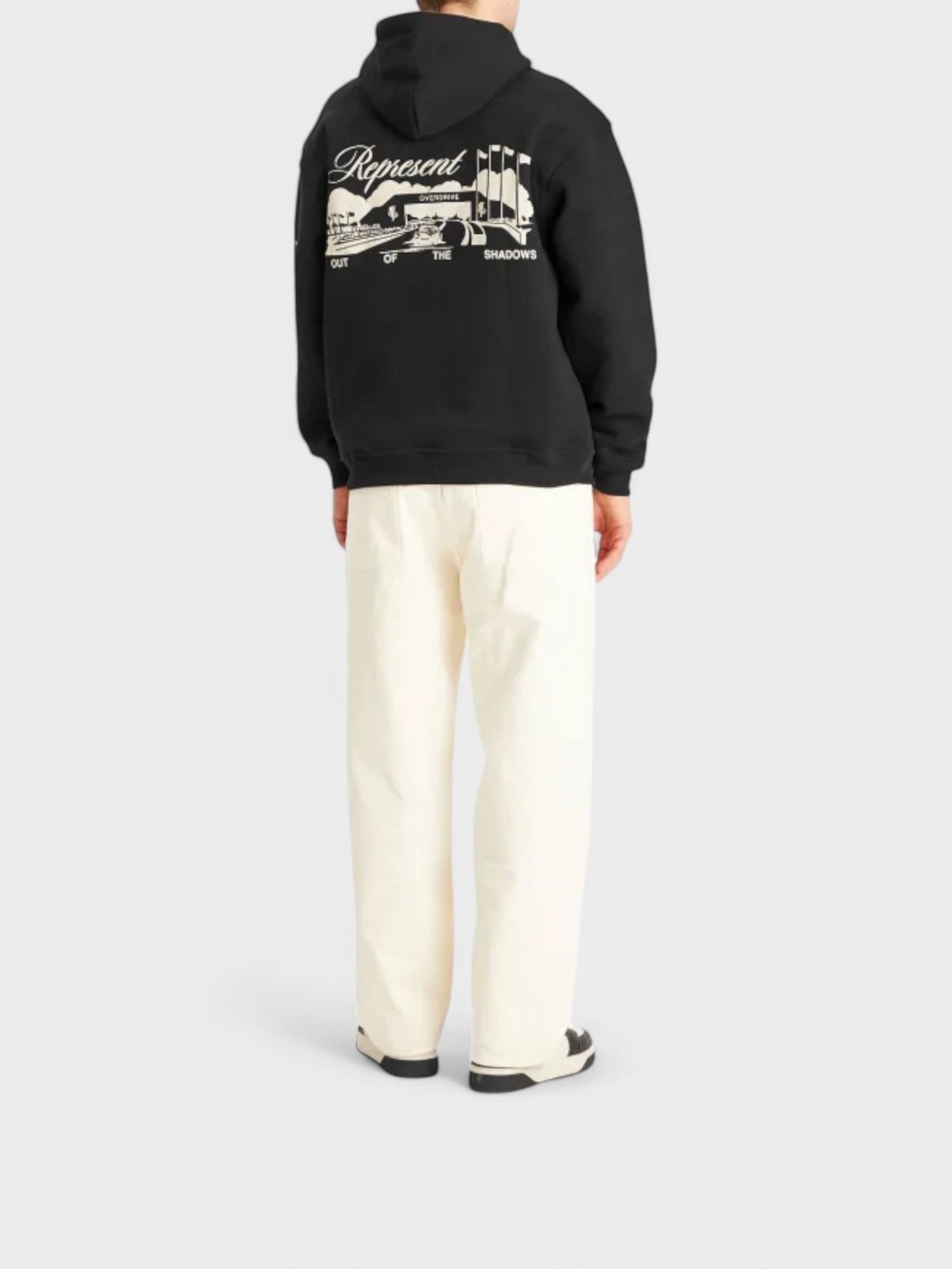 Represent Raceway Hoodie Black - Supplied FashionRepresent