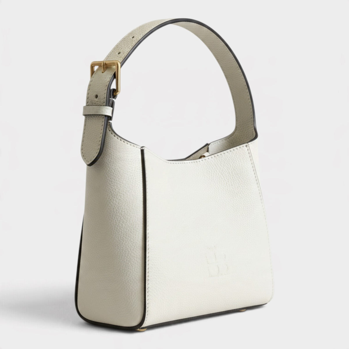 Thea Small Bucket Bag Ivory