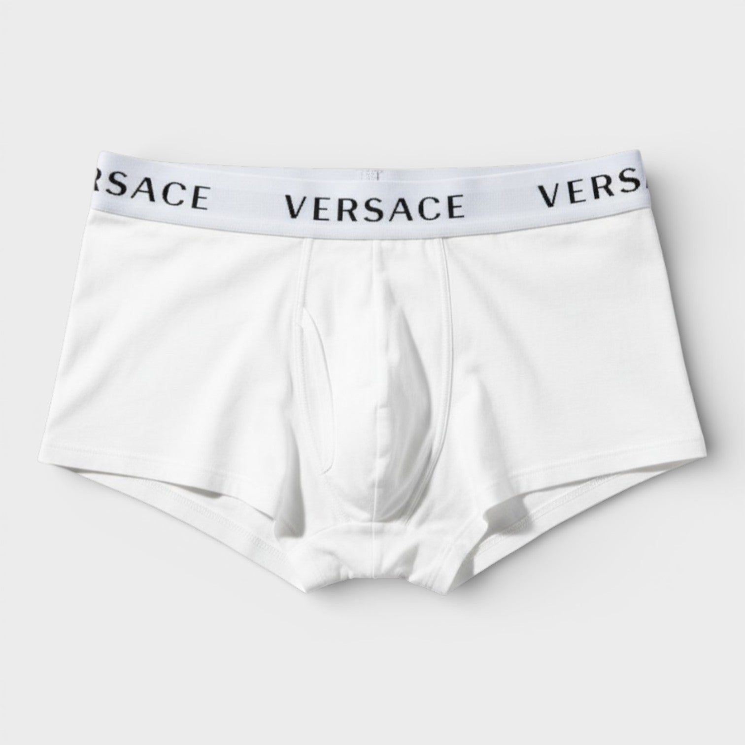Logo Basso Underwear White Black