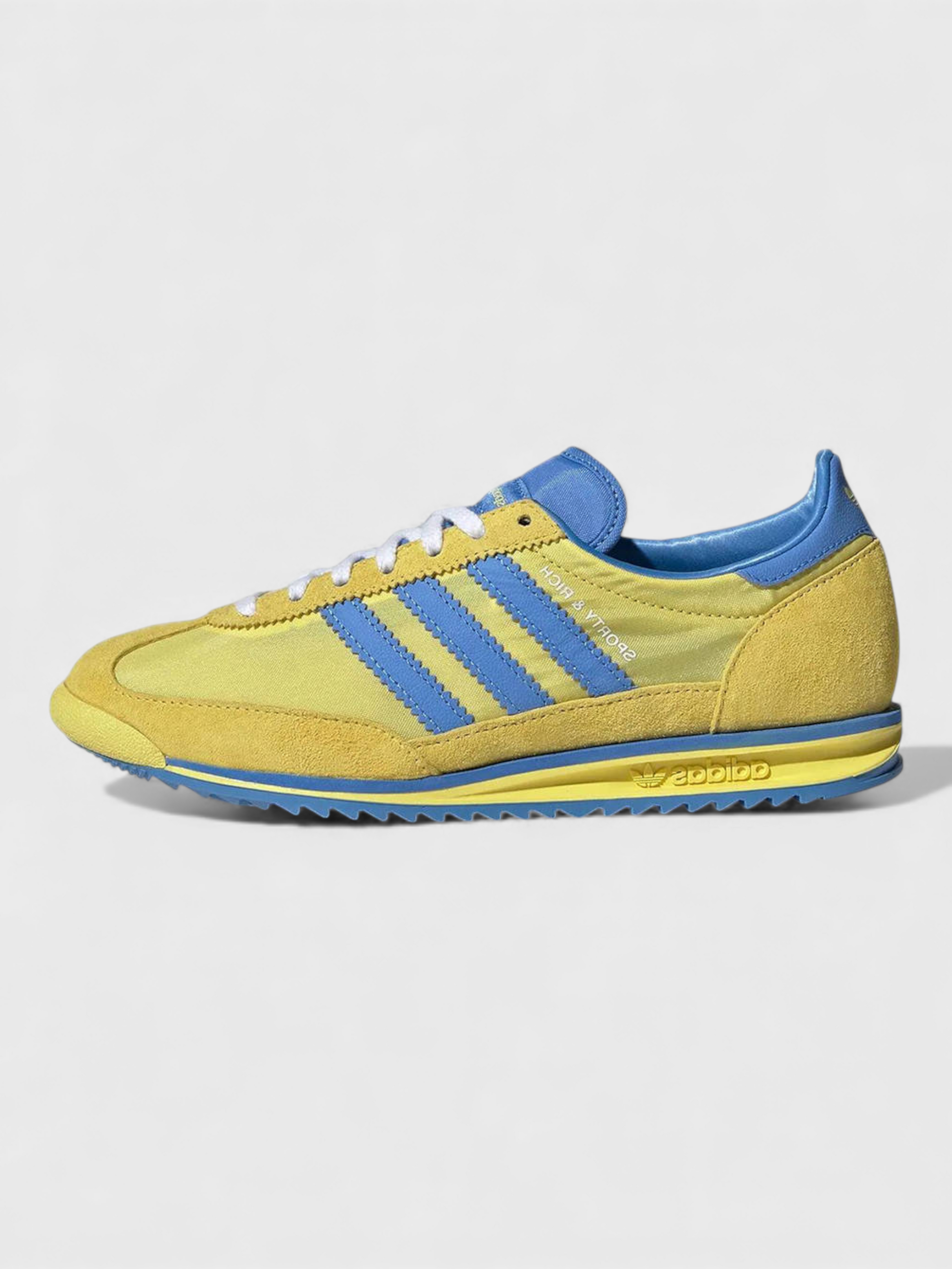 Adidas SL 72 OG Sporty & Rich Yellow Blue