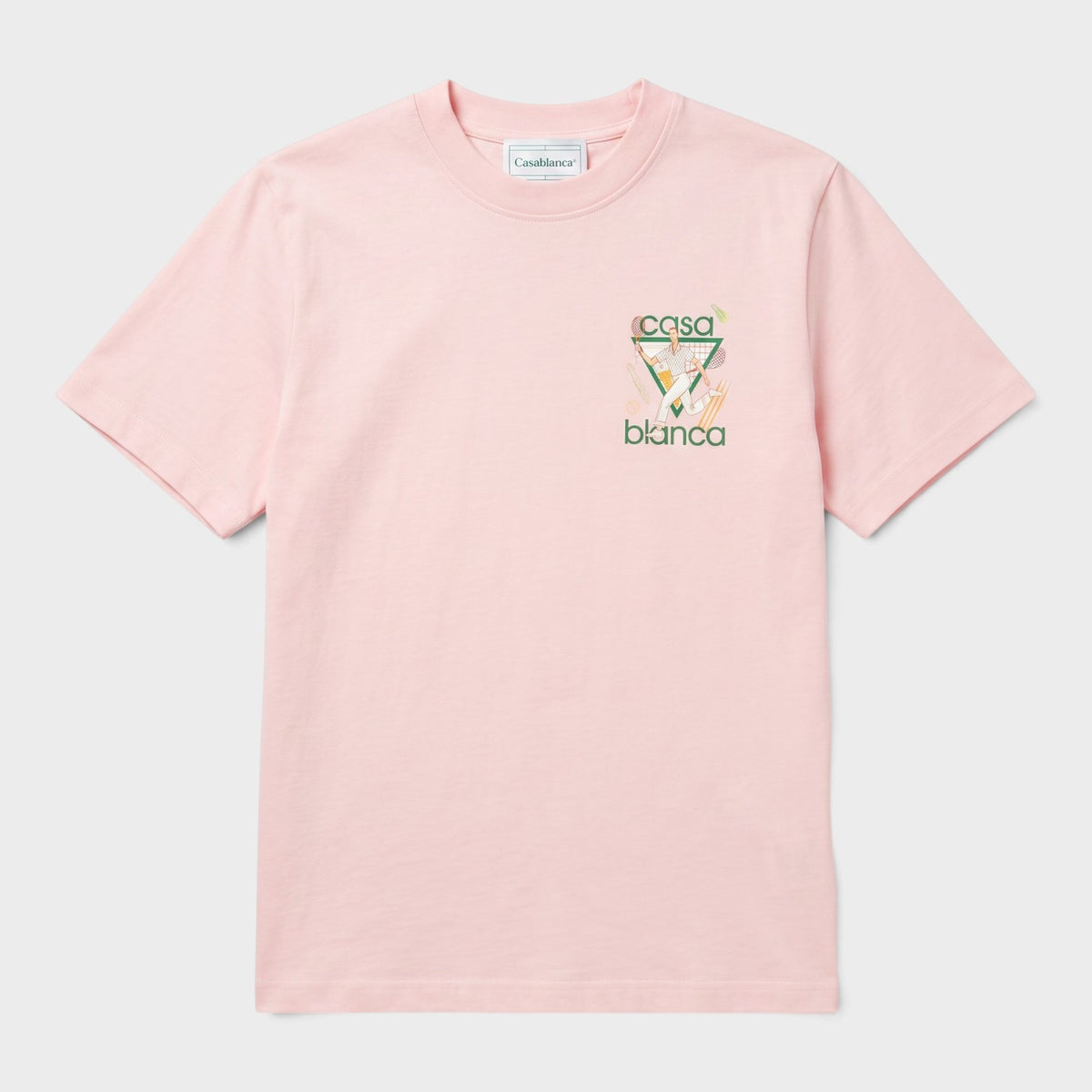 Logo Tennis Club Icon T-Shirt Pink