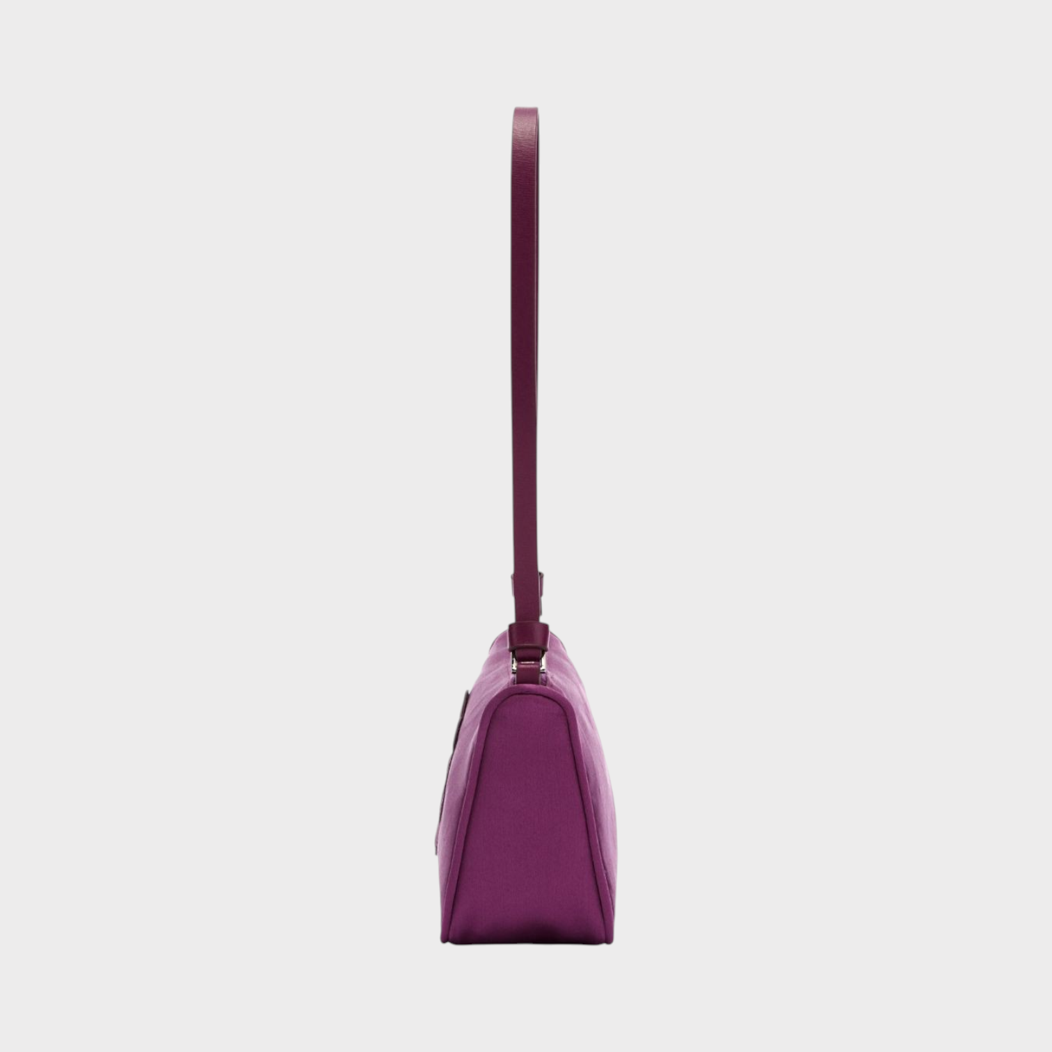 Palm Angels Satin Palm Shoulder Bag Purple | Palm Angels