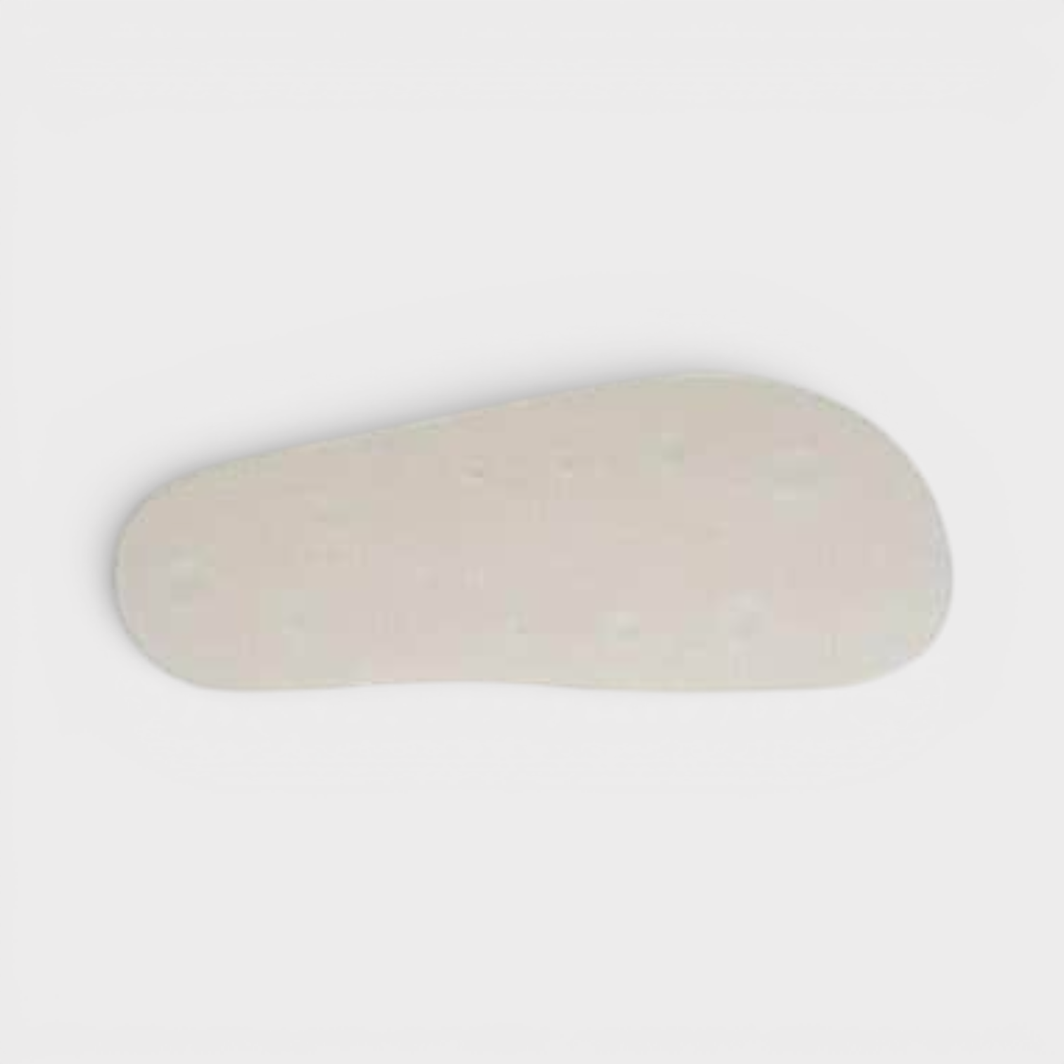 Supplied Fashion white Palm Angels pool slider sole with branded insole detail