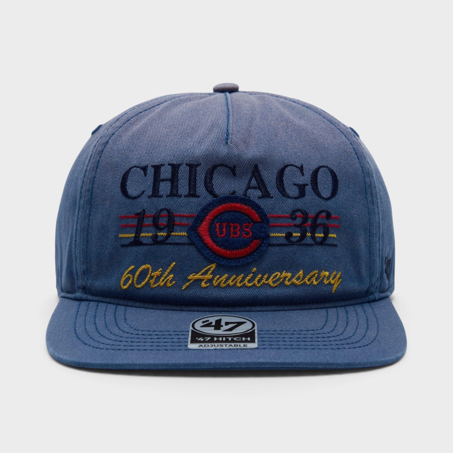 Chicago Cubs City Ranks Hitch Cap Timber Blue