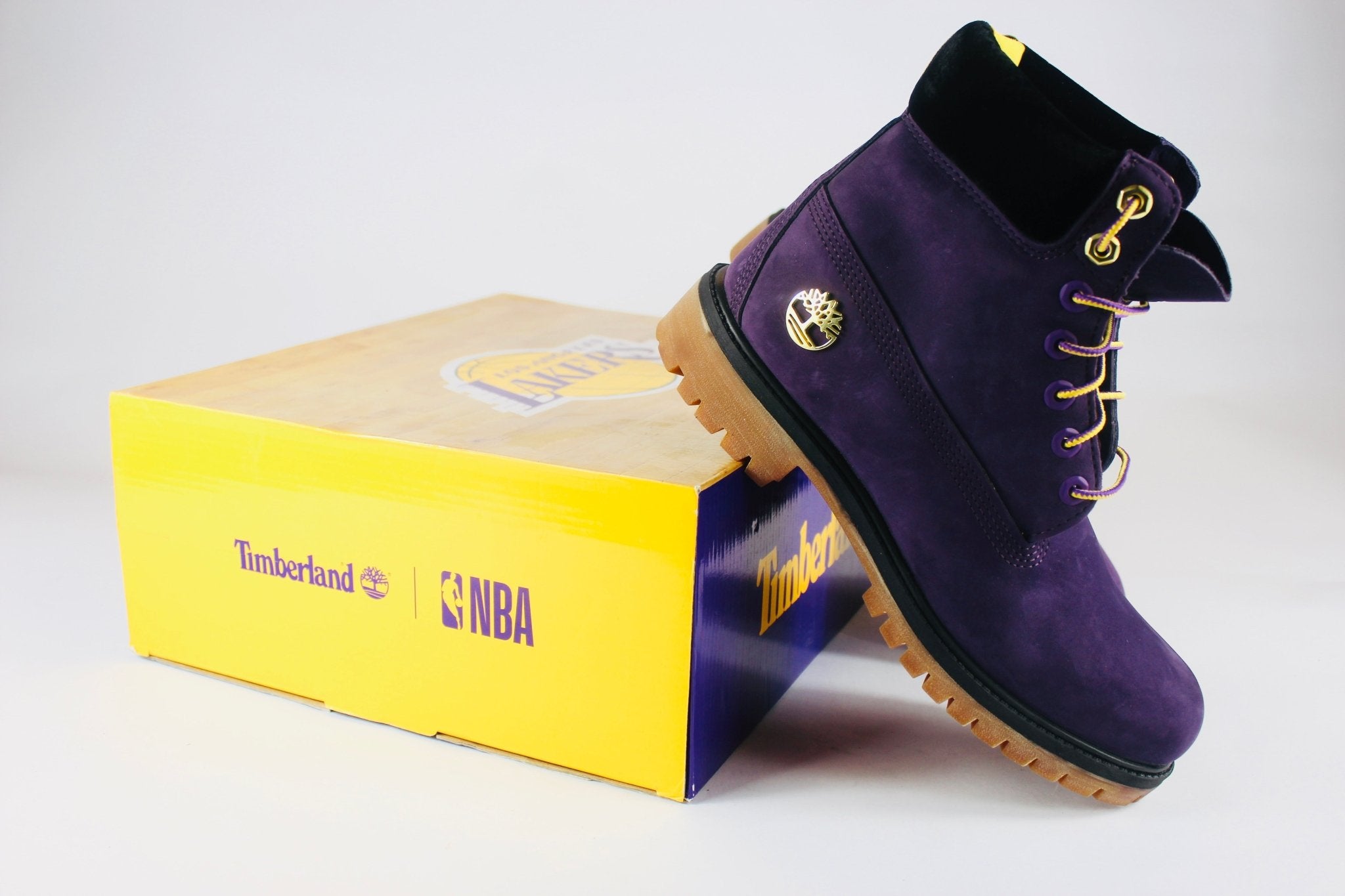 Timberland 6” Boot x NBA Los Angeles Lakers Purple UK6.5 - Supplied LuxuryTimberland