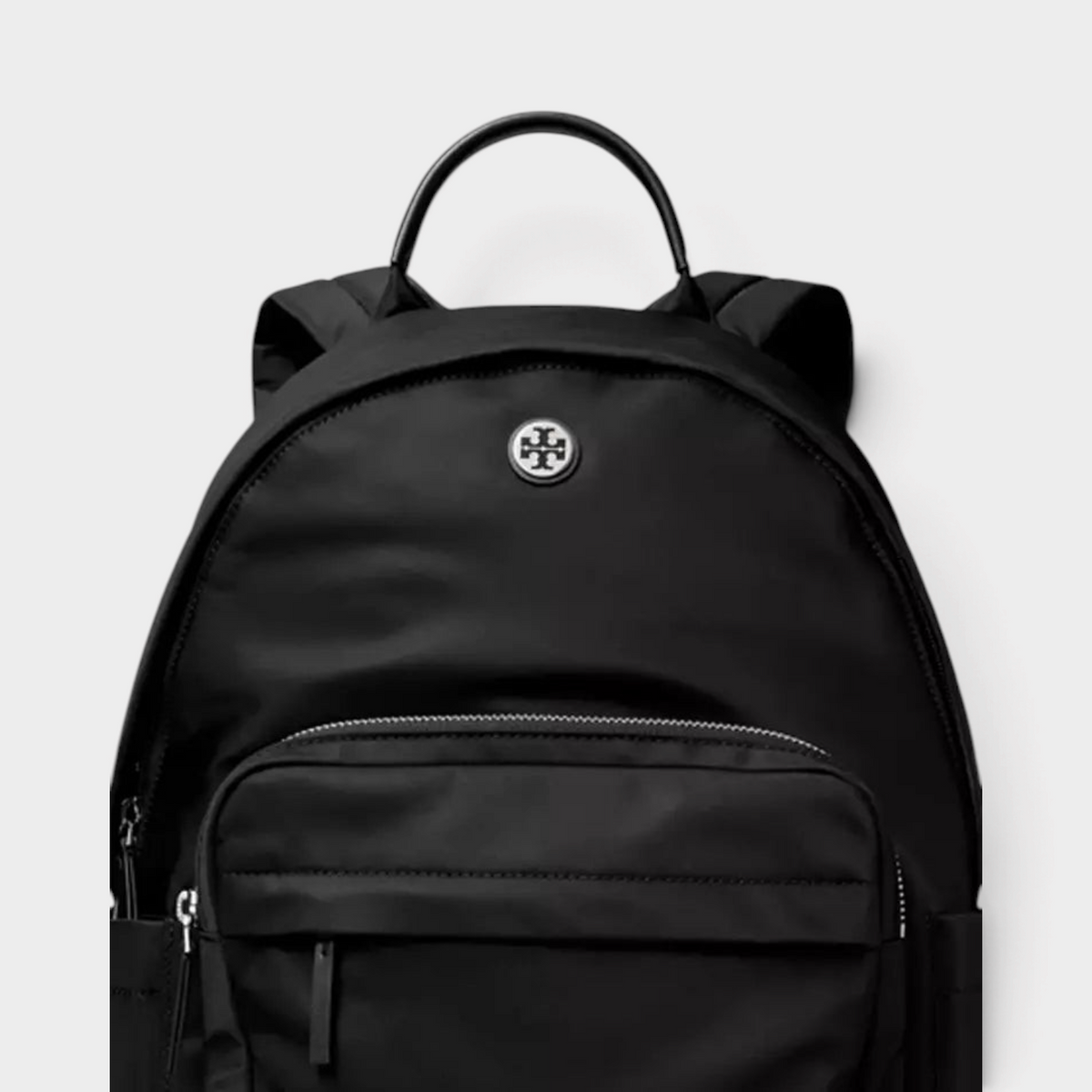 Nylon Backpack Black