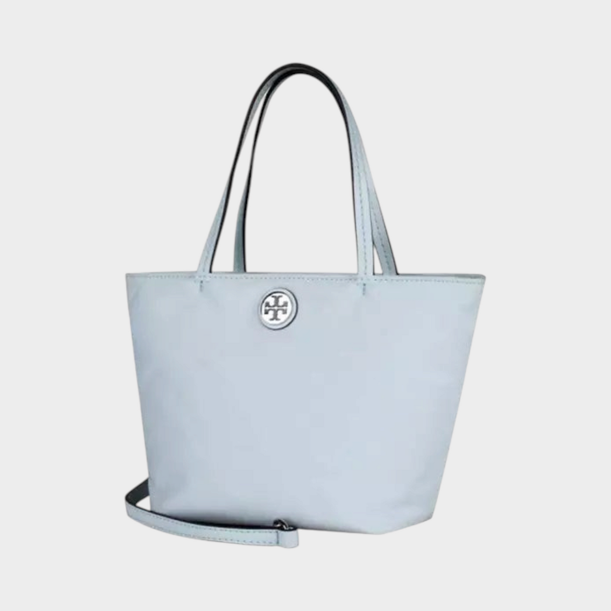 Nylon Mini Tote Morning Blue