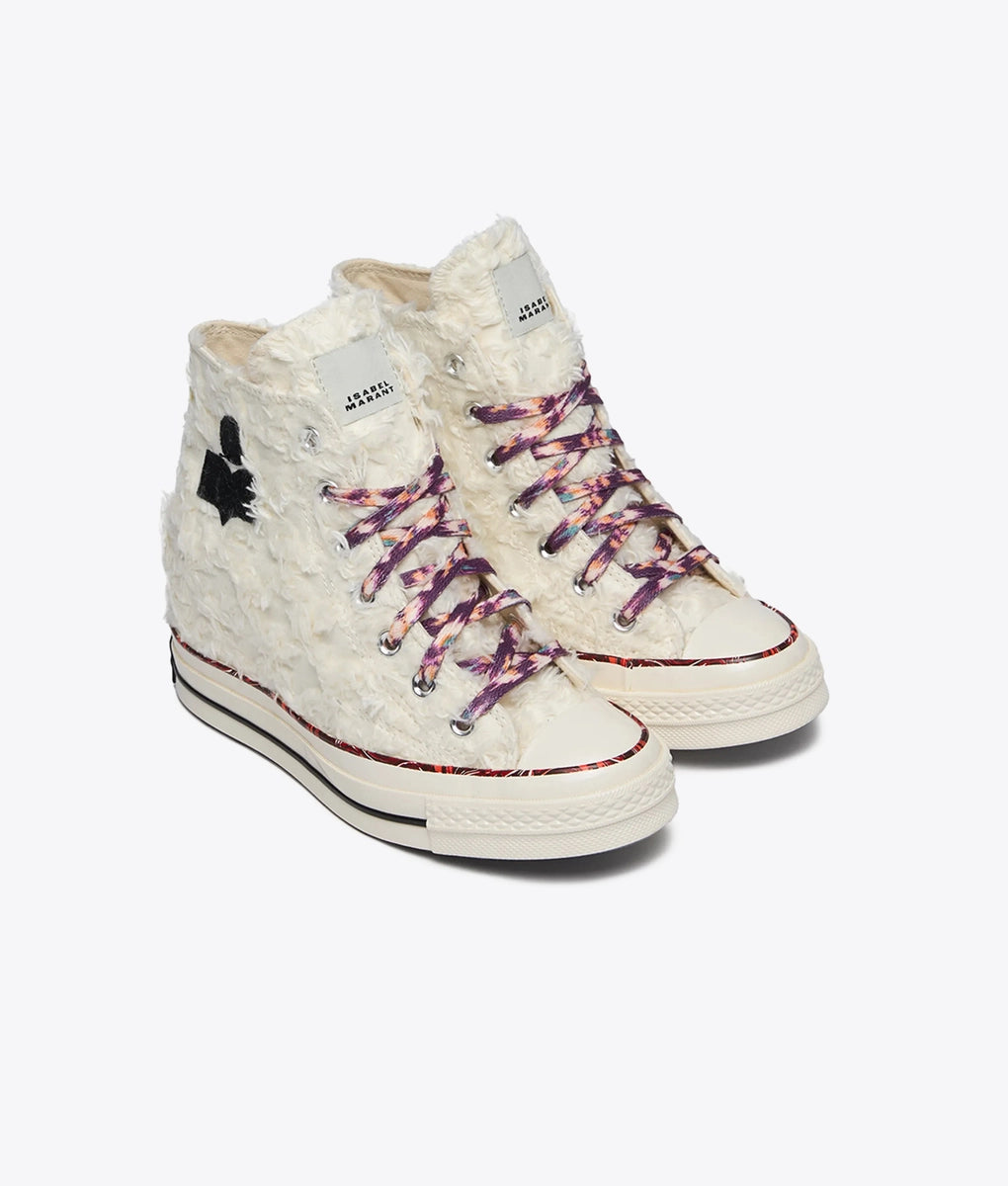 Chuck 70 Internal Wedge Hi Isabel Marant Vanilla White